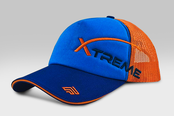 Xtreme Cap - Orange & Blue | Large