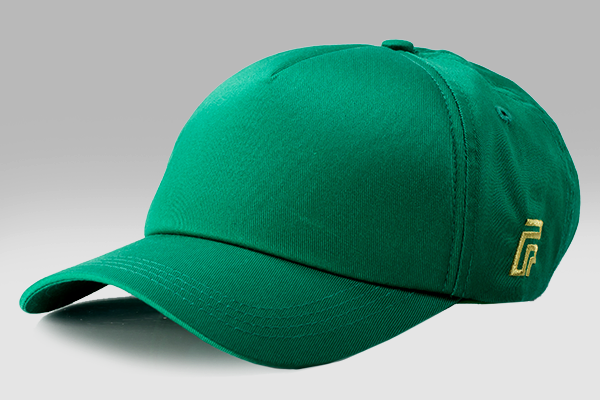 Baseball Cap with Wolf Logo in Green – Foxerz